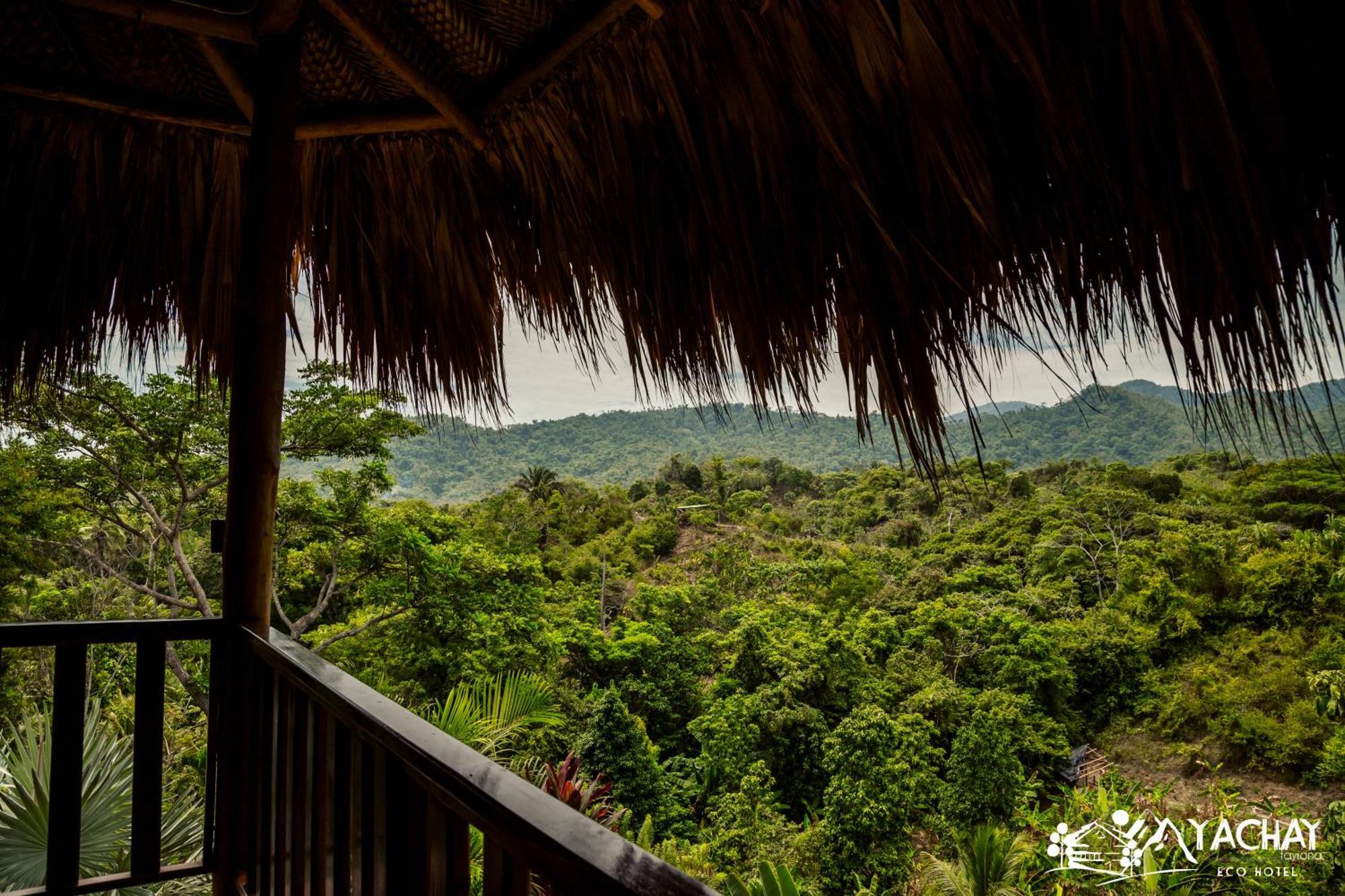 Ecohotel Yachay Tayrona Dentro Del Parque Tayrona El Zaino Exterior foto